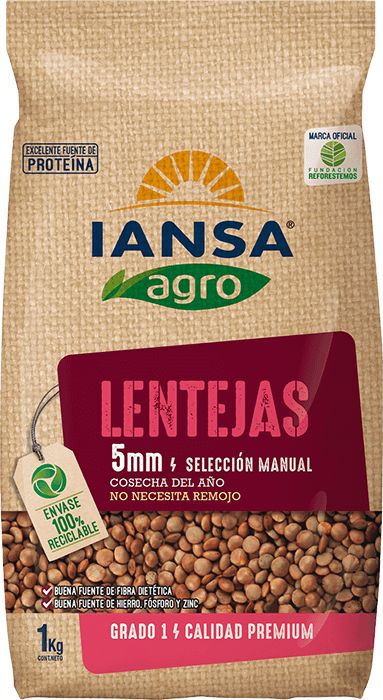 Legumbres para cocinar: Lentejas 5 mm