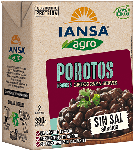 Legumbres Listas: Porotos negros listos para servir
