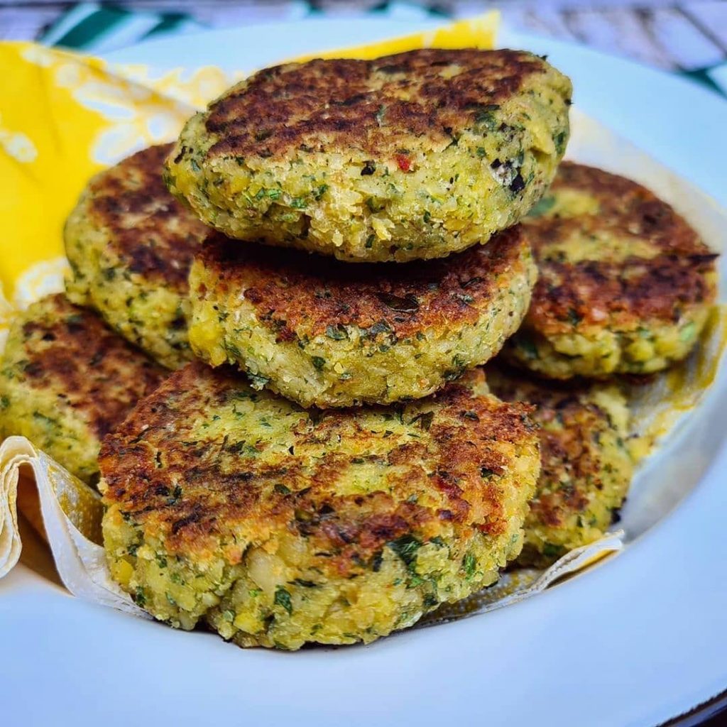 Falafel con garbanzos cocidos @connieachurra