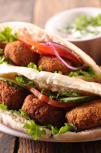 Falafel por @manecacerescocina