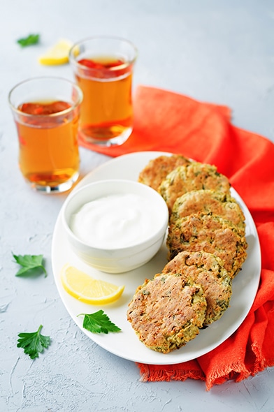 Hamburguesas de garbanzos