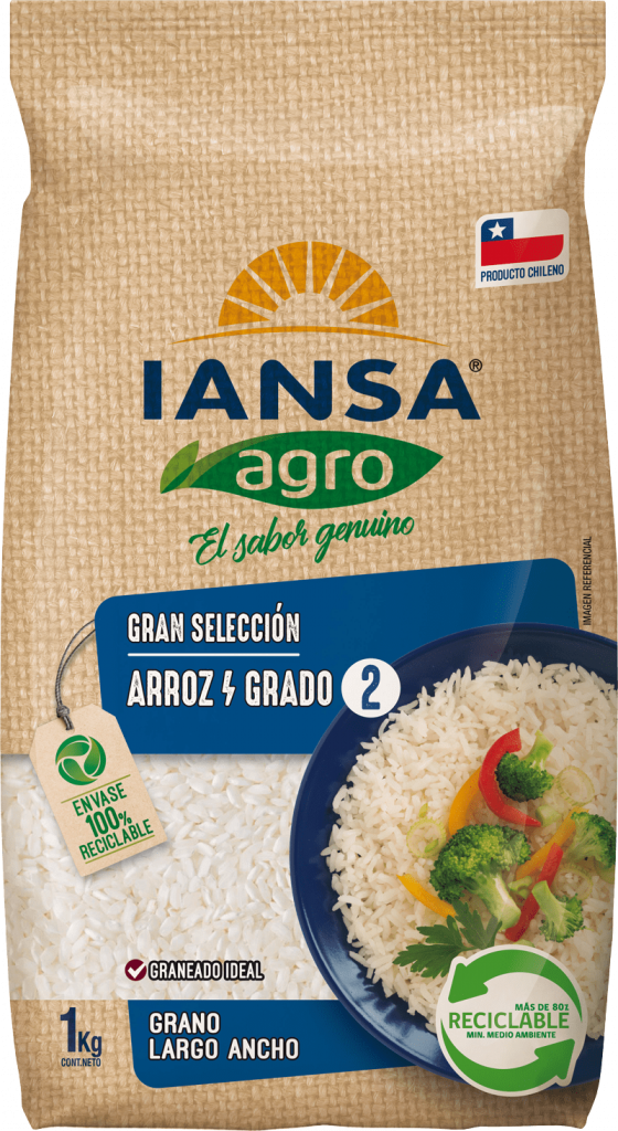 Arroz: Grado 2 Nacional