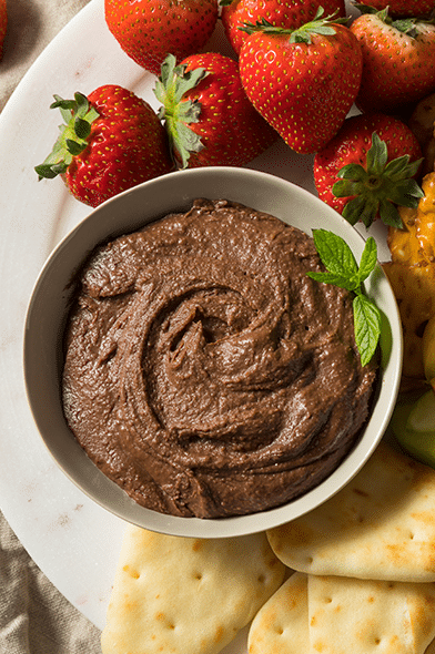 Postre de Navidad: Hummus de Chocolate