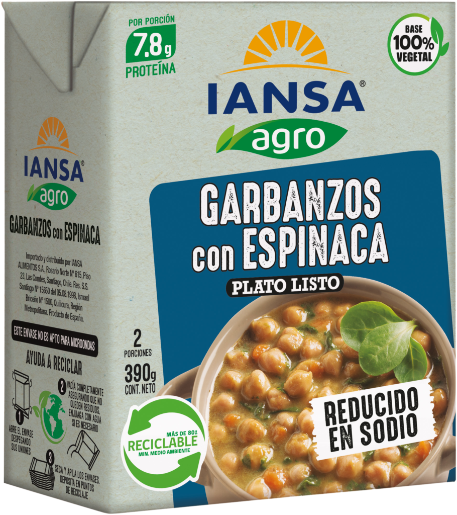 Garbanzos Con Espinaca