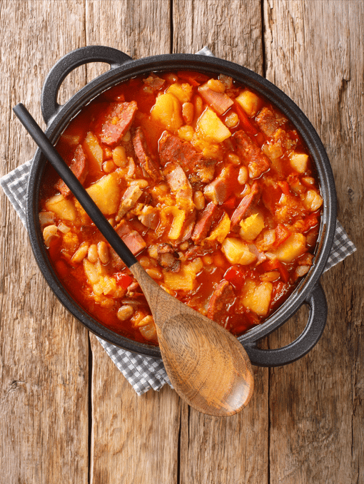 Locro argentino con porotos Iansa Agro