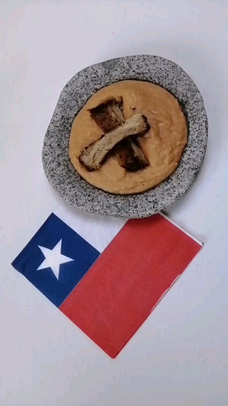 Puré de porotos a la chilena