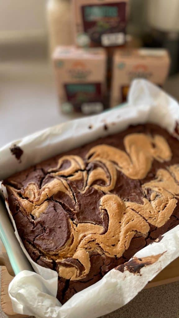 Brownie de porotos negros